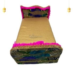 Kanha Ji Designer Sleeping Bed with Storage Box